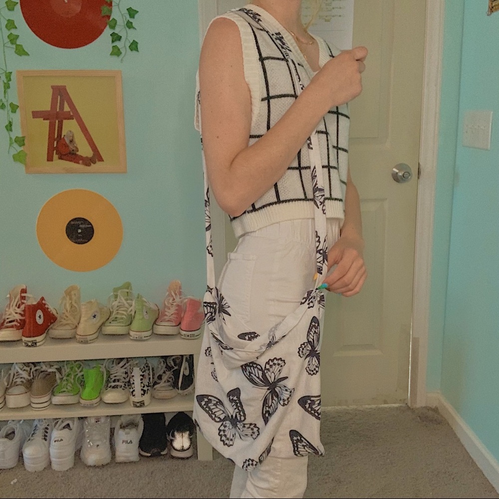 Butterfly tote bag!